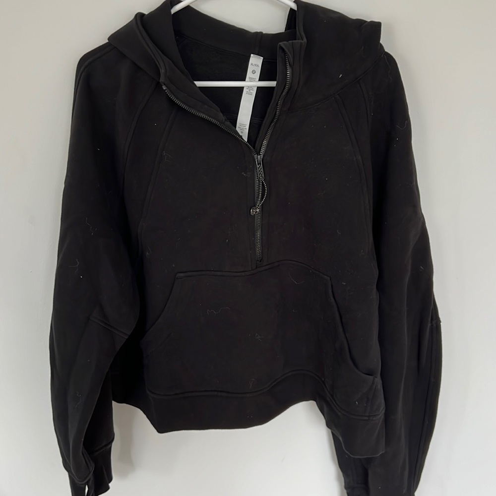 Lululemon cropped scuba sweatshirt